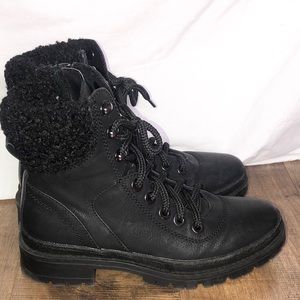 Steve Madden keystone black boots size 7